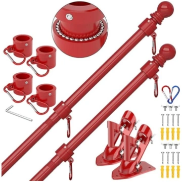 ZMTECH karoga masts, uzlabots kronšteins, (2 iepak