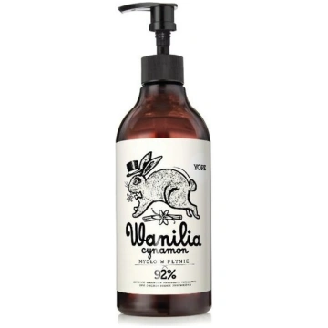Mitrinošas šķidras roku ziepes Yope Vanilla & Cinn