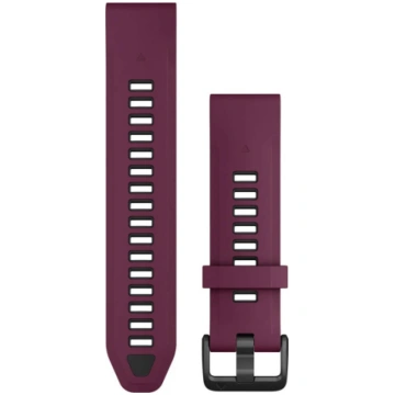 Garmin QuickFit® 20 Watch Bands, Merlot/Graphite S