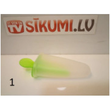 Saldējuma vai sasaldētās sulas pagatavošanas forma