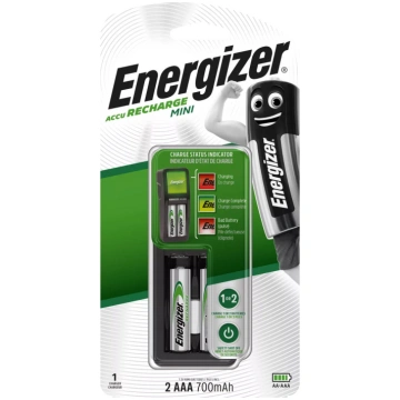 Lādētājs Energizer Mini Charger AC priekš NiMH AA 