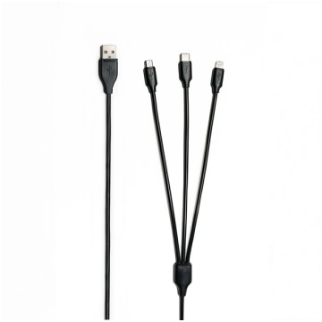 Bullet USB - 3in1 (Type-C, 8PIN, Micro USB) vads 1