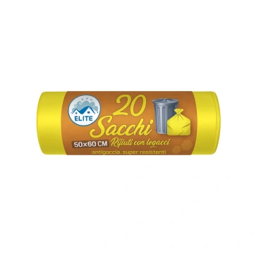 20 Sacchetti - 50X60cm - Raccolta Differenziata Gi