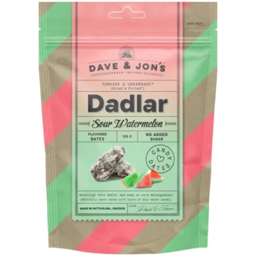 Dave & Jons dadlar Dateles - Skābais Arbūzs BS1936
