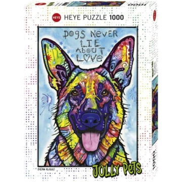 Saliekamā mīkla Heye Dogs Never Lie — 1000 gab., m