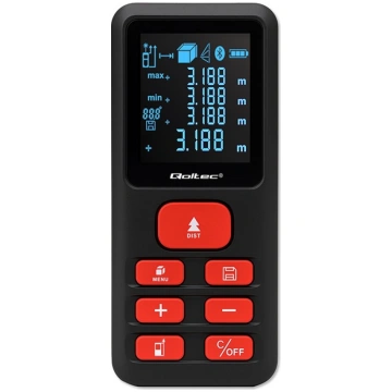 Qoltec Digital laser distance meter, LCD, 120m 506
