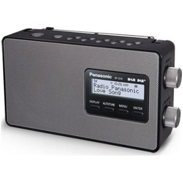 Radio PANASONIC D10 - DAB/DAB+ - FM - 2W - Melns