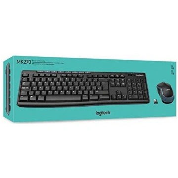 Logitech MK270 Bezvadu Komplekts Klaviatūra + Pele
