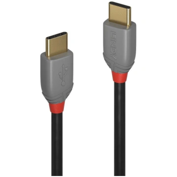 Lindy 0.5M Usb 2.0 Type C Cable, Anthra Line 36870