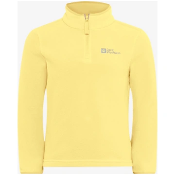 TAUNUS HALFZIP K - lemon ice - 128 - Jack Wolfskin