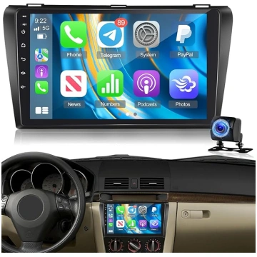 [2G + 64G] Android auto radio priekš Mazda 3 2003-