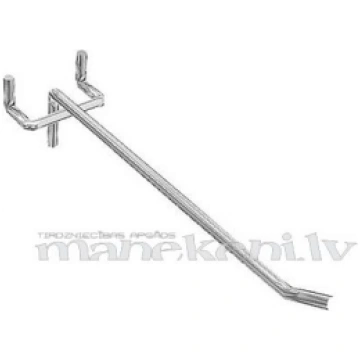 Āķis perforētajai sienai, perfopanelim -15 cm