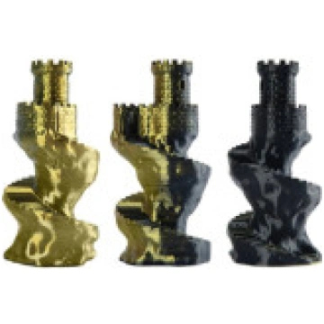3D PLA plastmasa. divpusējs Magic silk SOLAR ECLIP