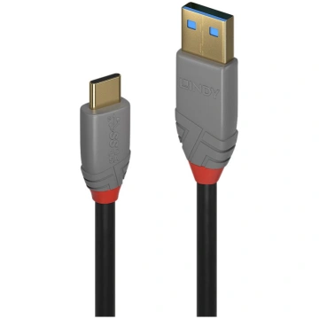 Lindy Anthra Line - USB-C cable - USB Type A to US