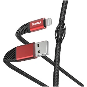 Hama 00201538 Extreme Charging Cable USB-A - Light