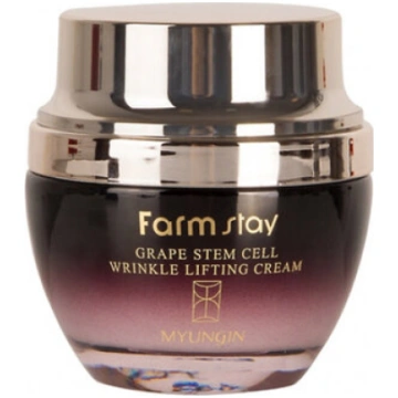 Pretgrumbu sejas krēms Farm Stay Grape Stem Cell W