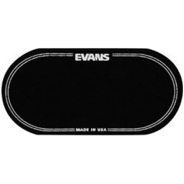 Evans Black Nylon Double Patch EQPB2 Bungu aksesuā