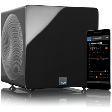 SVS 3000 Micro Piano Gloss Black Aktīvais Sabvūfer