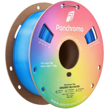 Panchroma PLA gradient Silk plastic - Water Polyma