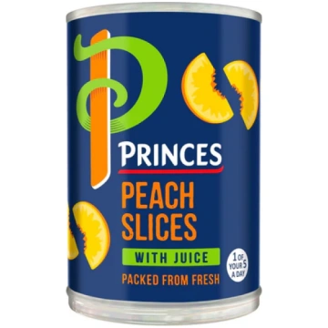 Princes Peach Slices In Juice 410g