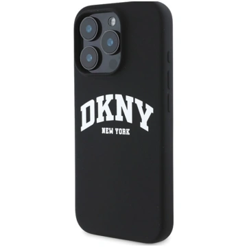DKNY Silicone White Printed Logo MagSafe Aizsargap