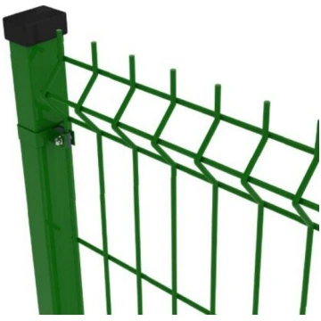 3D paneļu žogs, 4mm, 55x200, RAL6005, H-1530mm