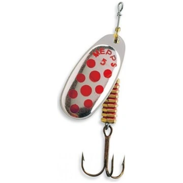 Vizulis Mepps Comet 5 Silver/ Red Dot (11g)
