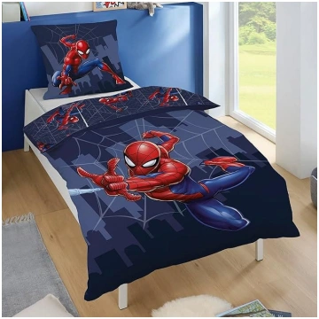 Spiderman gultasveļas komplekts (2 gab.) zilā krās