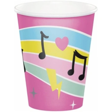 Lietots - Glāzes "Birthday Beats" (8 gab./256 ml)
