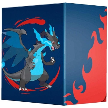 UP - Mega Charizard X 100+ Deck Box for the Pokémo