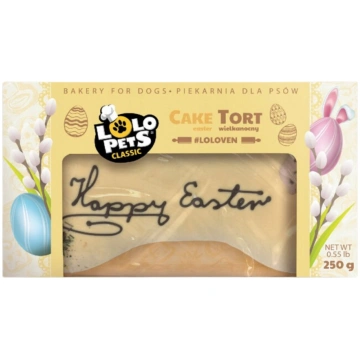 Lolo Pets Classic Torte Sunim "happy Easter" Vaniļ
