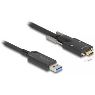 Aktīvā optiskā kabeļa DeLOCK 83201 USB 10 Gbps Typ