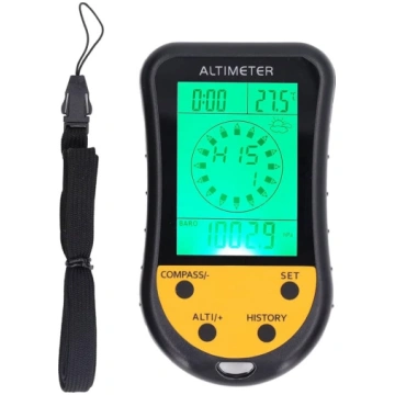 Digitālais altimetrs, barometrs, termometrs, senso