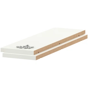 UTRUSTA plaukts, 20x60 cm, balts