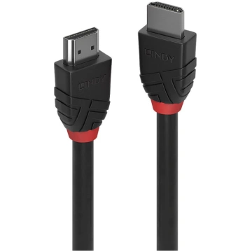 Lindy 0.5m 8K60Hz HDMI Cable, Black Line | 36770 |