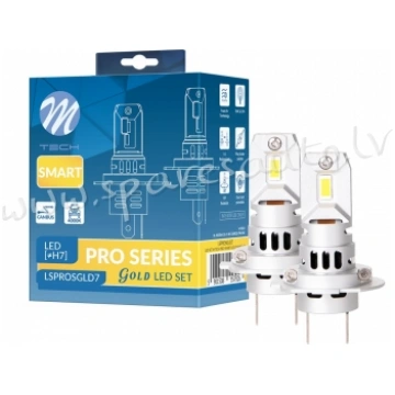 LSPROSGLD7 - H7 LED SET M-TECH PRO SMART GOLD SERI