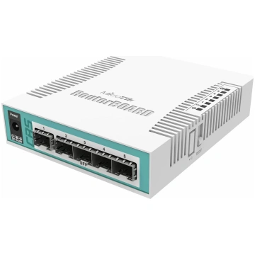 MikroTik CRS106-1C-5S komutators – 5x SFP 1x Combo