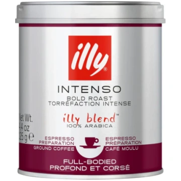 illy Dark Ground Coffee Bold Roast 125g