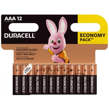 Baterijas Duracell AAA, MN 2400 12BB