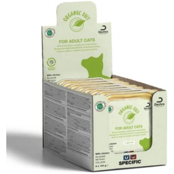 Specific F-BIO-W Organic Chicken konservi kaķiem a