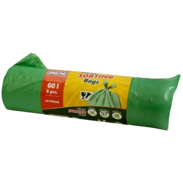 Plasta Green atkritumu maisi 60L, 8 gabali