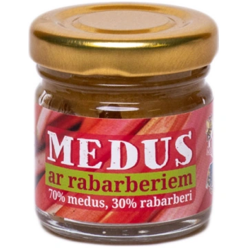 Medus ar rabarberiem 50g