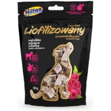 HILTON Freeze-dried treats with lamb liver and ras
