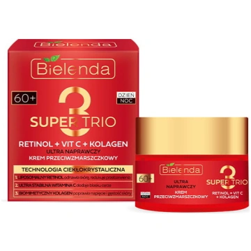 Sejas krēms Bielenda Super Trio, 50 ml, 60+