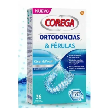 Corega Orthodontics AND Splints 36 Tablets 5054563