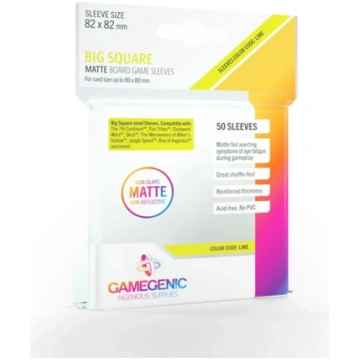 Gamegenic Matte Board Game Sleeves – Big Square
