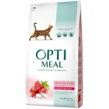 Optimeal Veal fillet sausā barība kaķiem ar liello