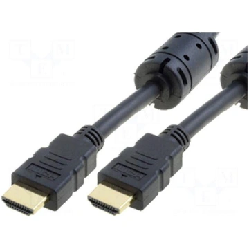 Cable | HDMI 1.4 | HDMI plug,both sides | 10m | bl