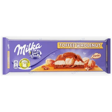 Šokolāde Milka Toffee Nuts , 300 g