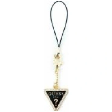 Guess Phone Strap Triangle Diamond Charm with Rhin